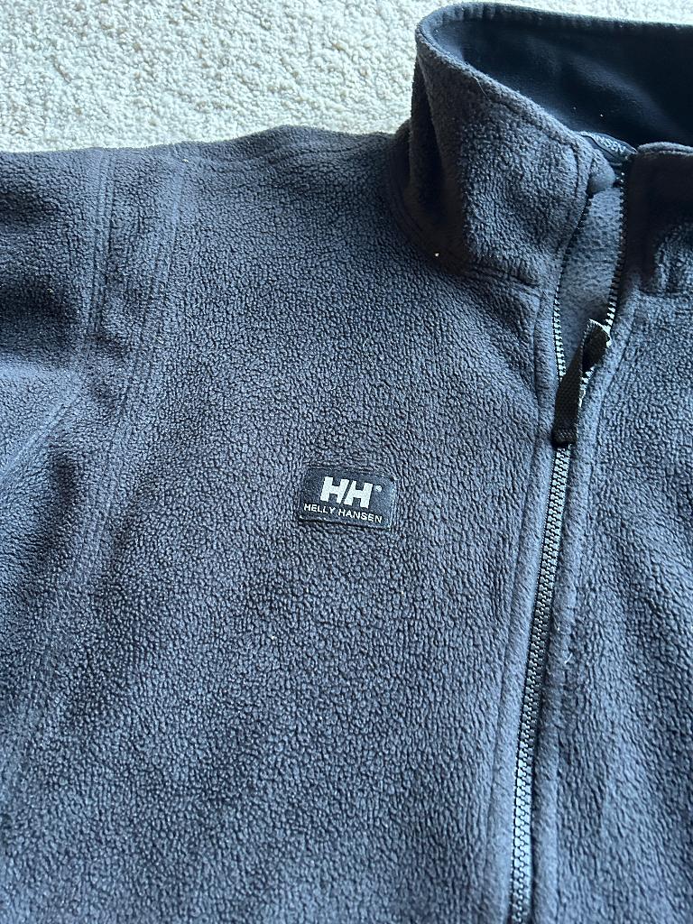 Helly Hansen Fleece Jack Zwart Maat L, Maat 52/54 (L), Helly Hansen, Zwart, Ophalen of Verzenden
