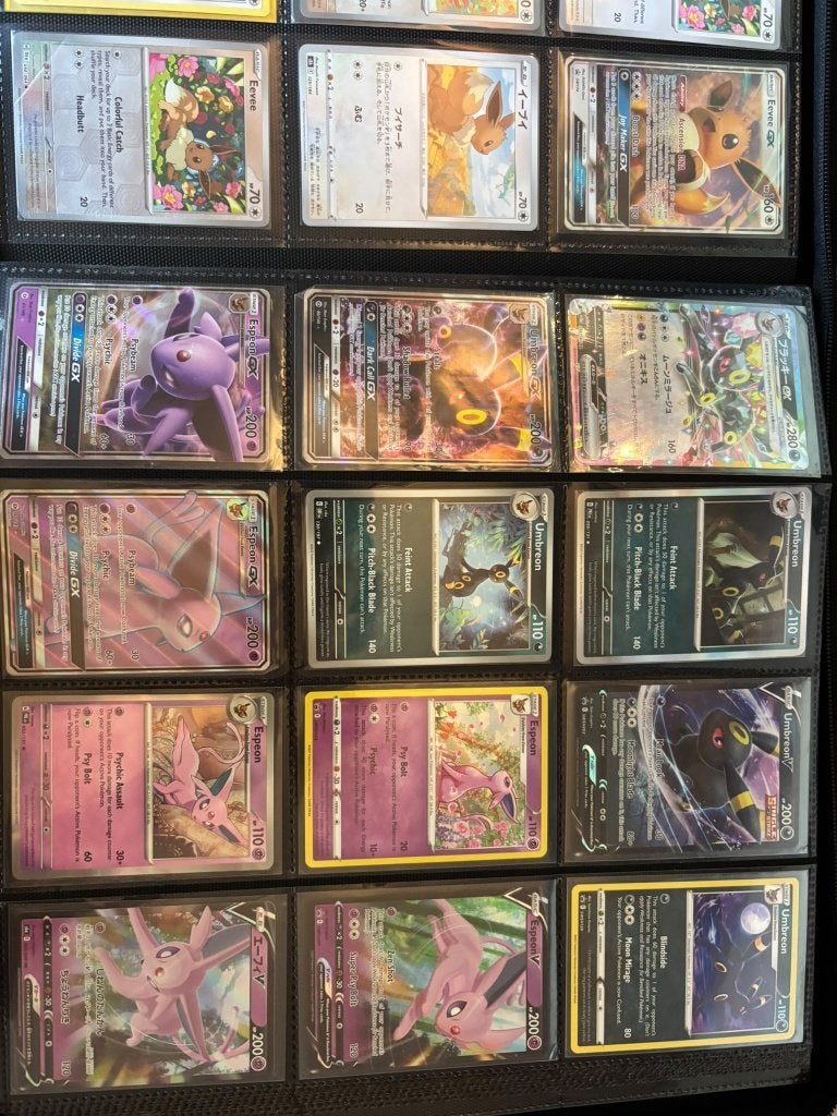 Foto 4 van Pokémon Eevee & Eeveelutions collectie + Vault X binder