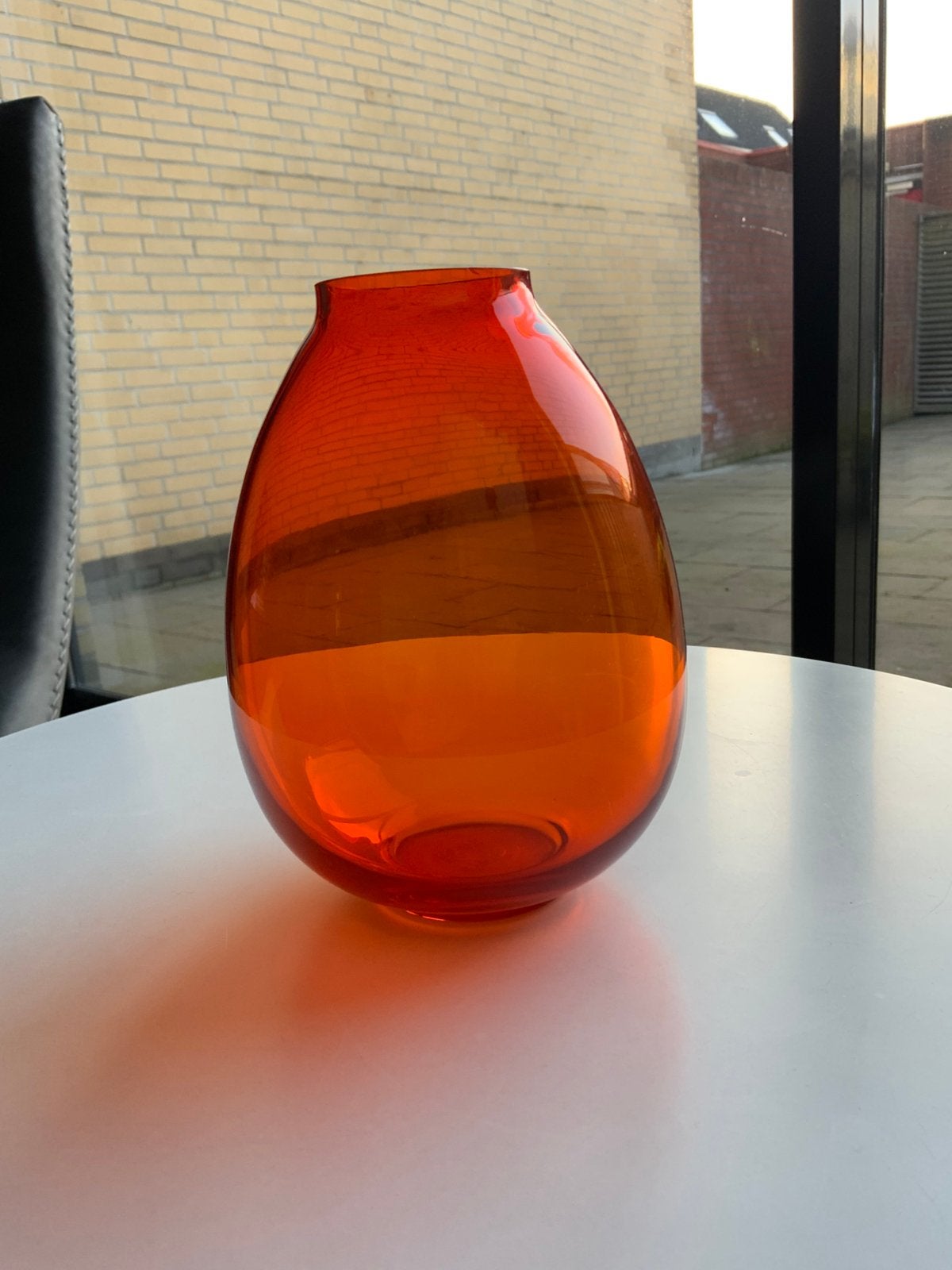 Vaasje S de Bazel glasfabriek leerdam, Ophalen