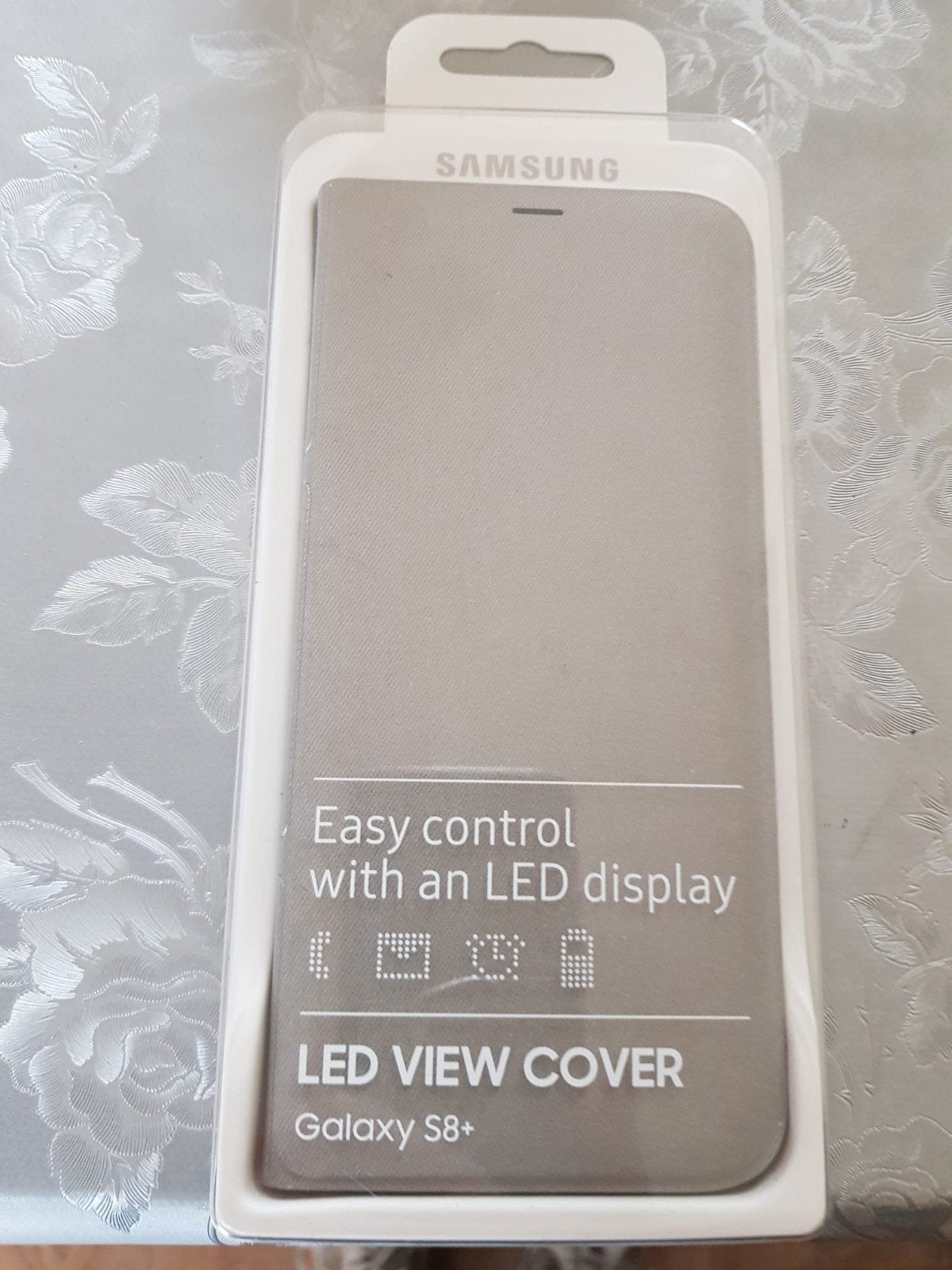Samsung LED View Cover voor Galaxy S8+, Ophalen, Nieuw, Overige modellen, Hoesje of Tasje