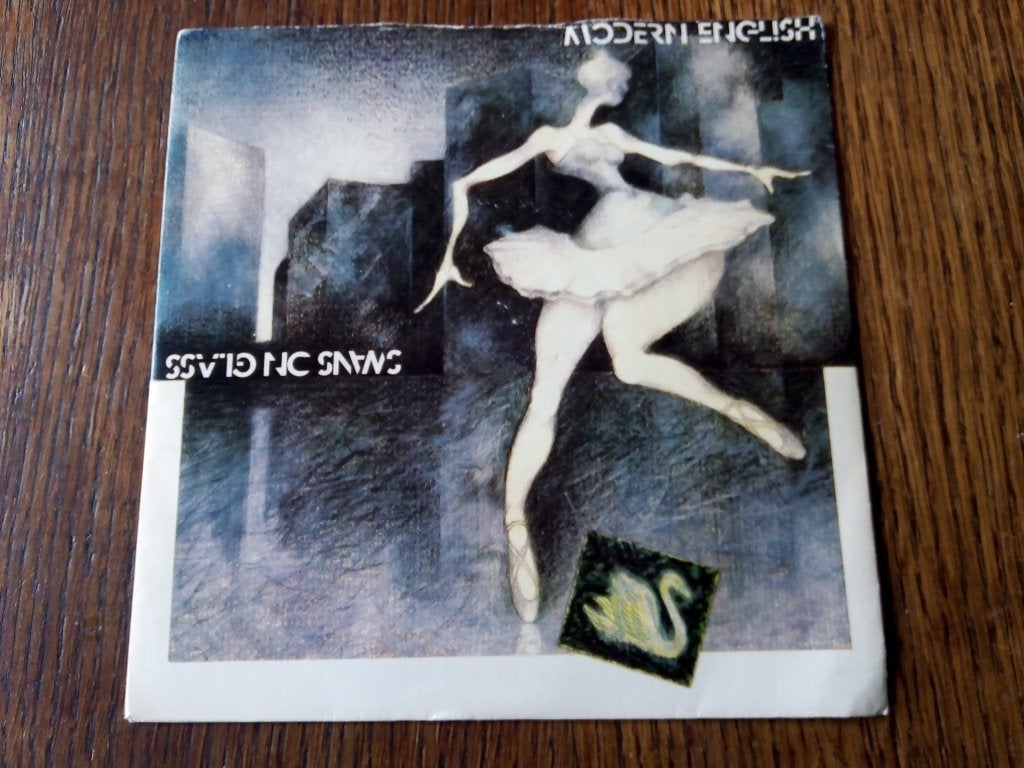 original single-modern english-swans on glass *1980*, Fotohoes, Overige genres, 7 inch, Ophalen of Verzenden