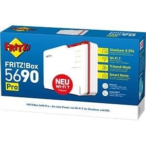 Router Fritzbox 5690Pro, Ophalen, Zo goed als nieuw, Router met modem, Fritz!Box