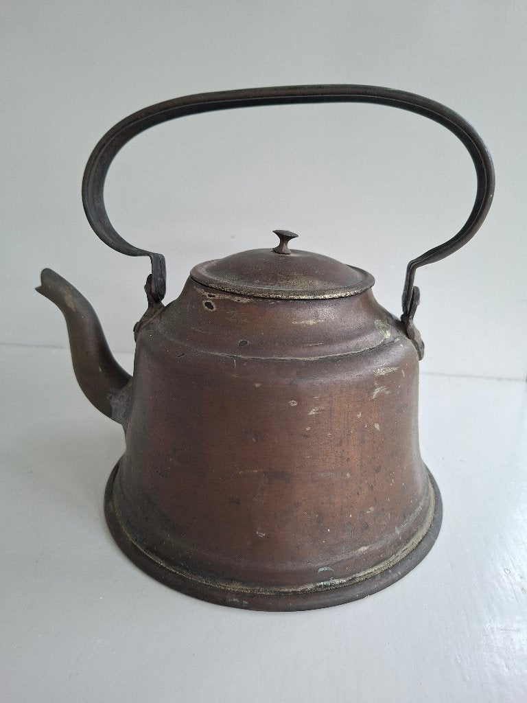 Koperen waterketel stempel Muharrem Öztiryaki Istanbul, Ophalen of Verzenden, Koper