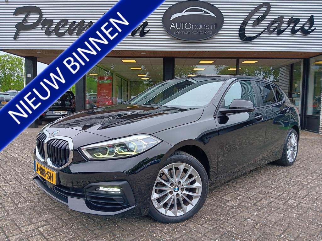 BMW 1-serie 118i 141pk Executive Edition|automaat|carplay|cr, Stof, Gebruikt, Zwart, Origineel Nederlands