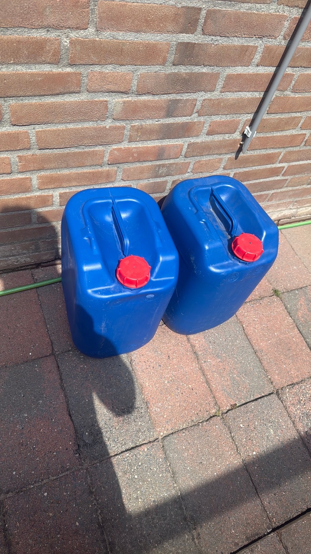 20 liter jerrycans aangeboden, Ophalen of Verzenden, Gebruikt