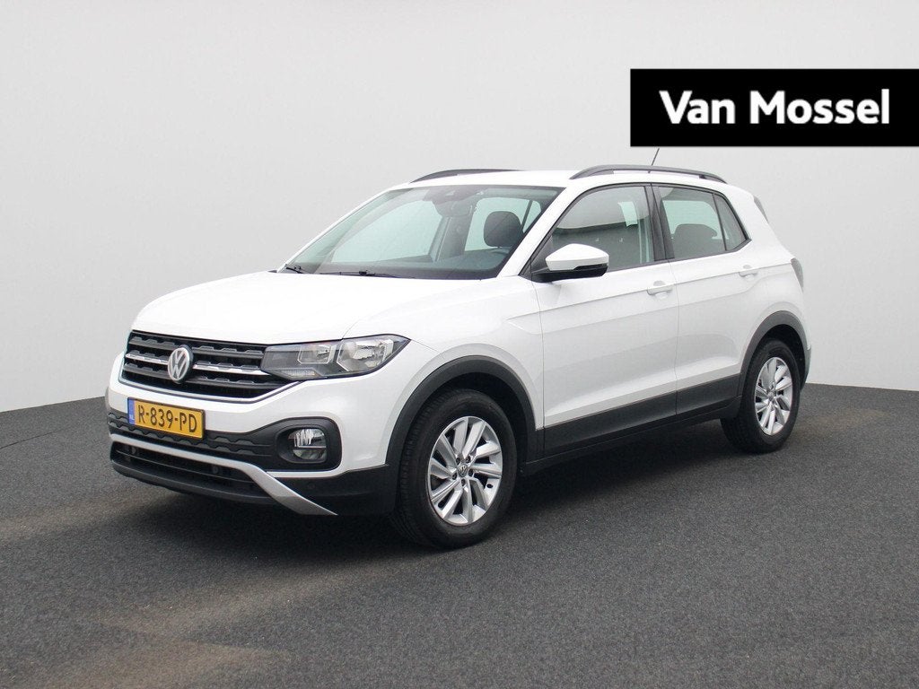 Volkswagen T-Cross 1.0 TSI Life | Adaptieve Cruise Control |, Auto's, Volkswagen, Gebruikt, 116 pk, Wit, 630 kg