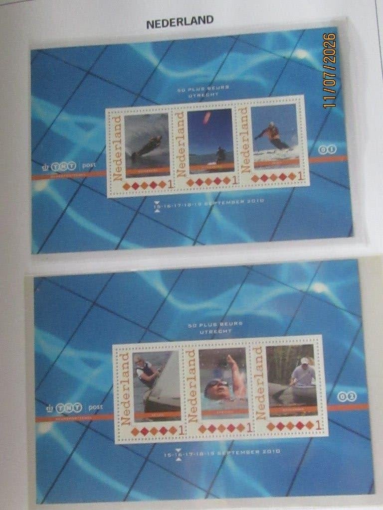 Nico Nederland Vellen Persoonlijk Postzegels Postfris, Postzegels en Munten, Ophalen of Verzenden, Nederland