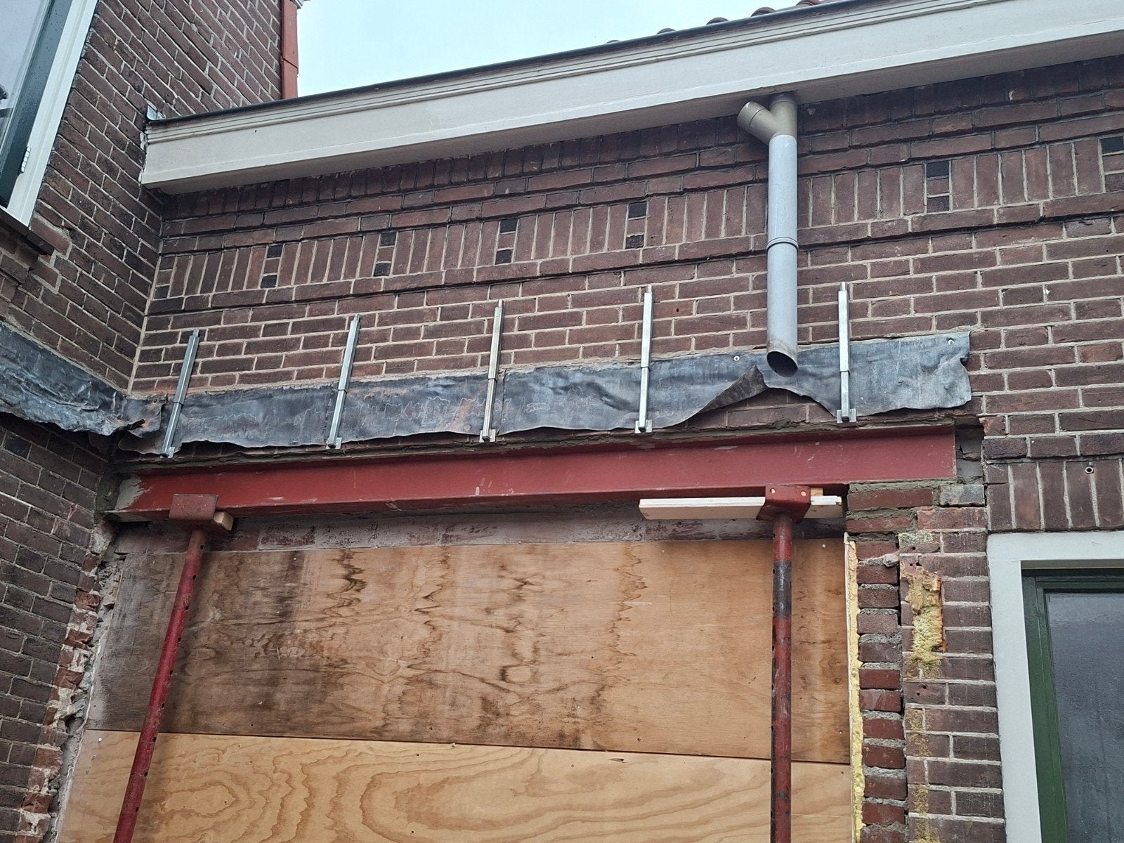Gevelklemmen set van 5, Doe-het-zelf en Verbouw, Ophalen of Verzenden, Zo goed als nieuw, Overige typen, Minder dan 2 meter