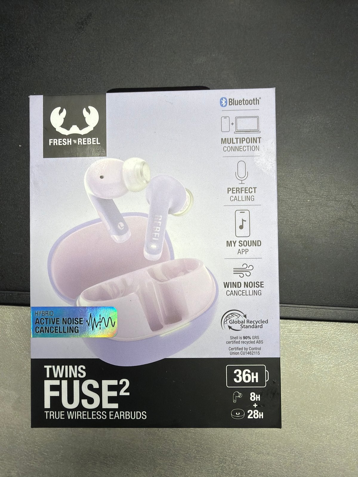 Fresh 'n Rebel Twins Fuse 2 Draadloze Oordopjes - Lila, Bluetooth, Nieuw, Ophalen of Verzenden, Paars