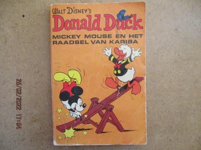 adv6007 donald duck pocket 1e serie 4, Boeken, Eén stripboek, Ophalen, Gelezen
