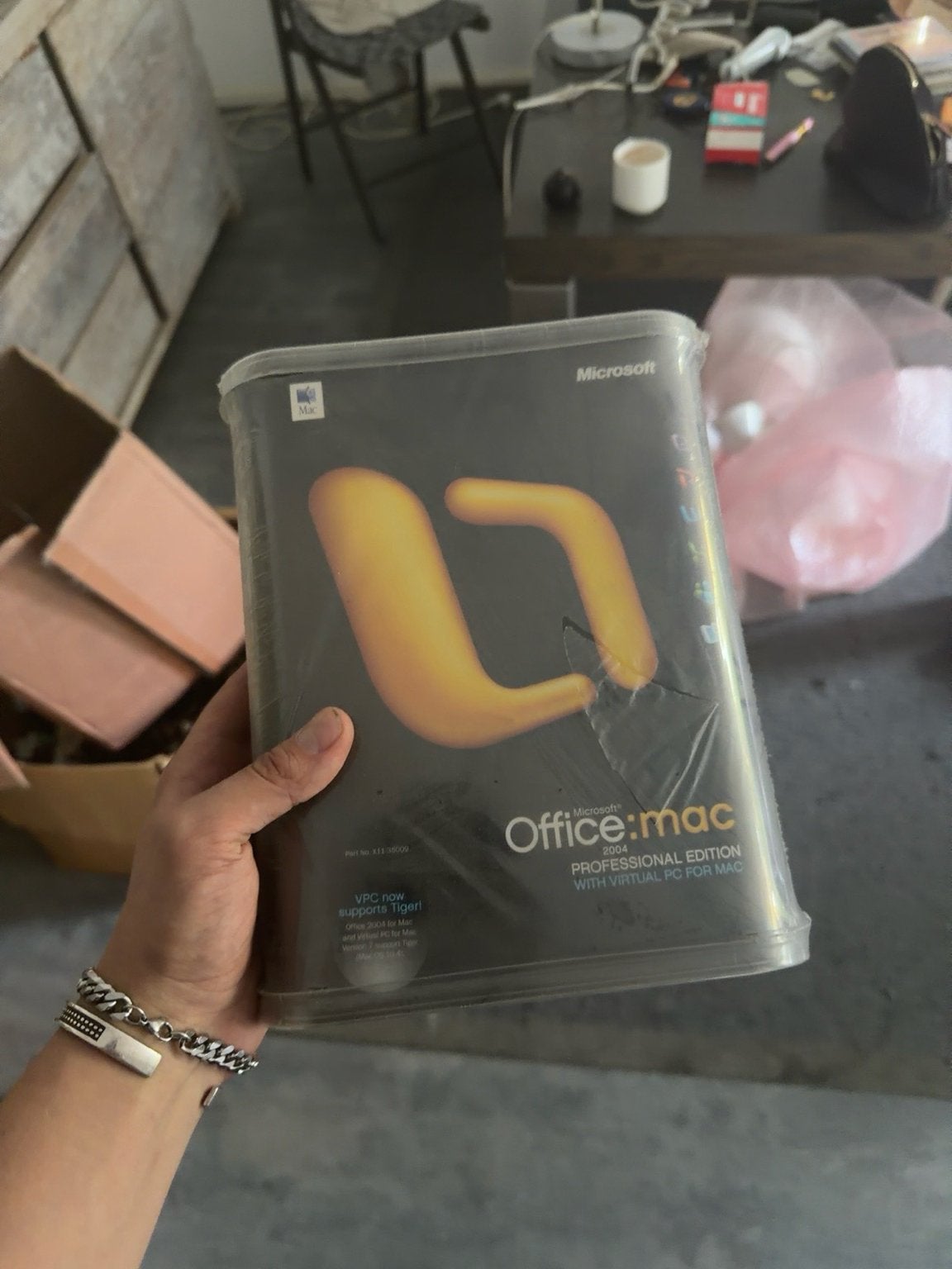 Microsoft Office:mac 2004 Professional Edition (gescheurd), Computers en Software, Besturingssoftware, Ophalen, Nieuw, MacOS