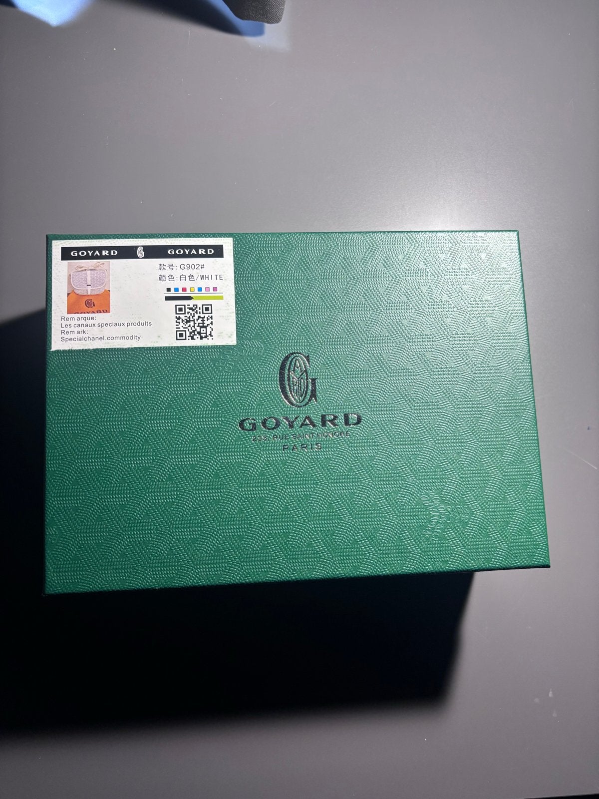 Goyard Schoudertasje Wit - Zo goed als nieuw, Sieraden, Tassen en Uiterlijk, Tassen | Schoudertassen, Verzenden, Zo goed als nieuw