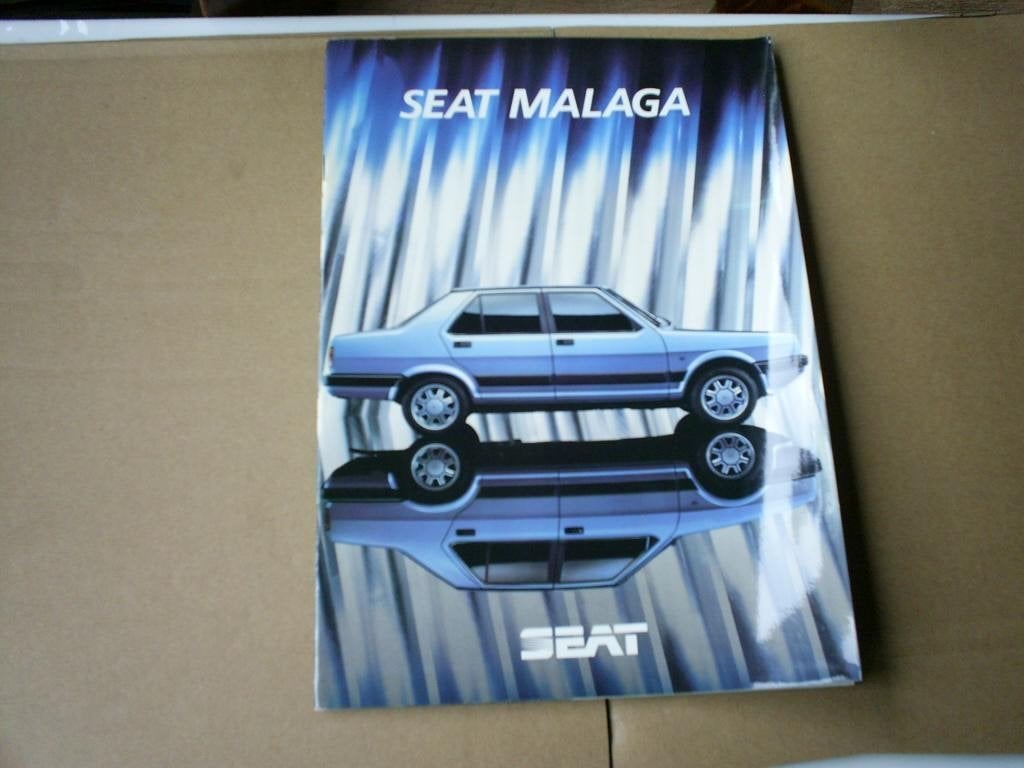 Seat Malaga 7 / 1985 24 pag., Verzenden, Zo goed als nieuw, Overige merken