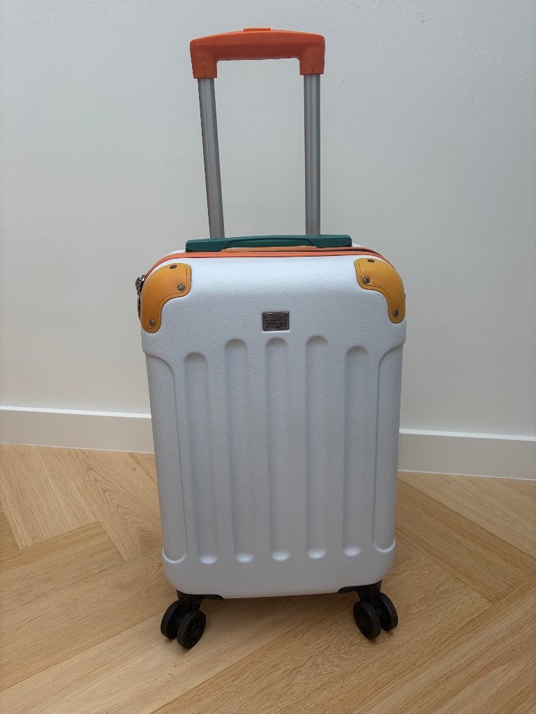Rolkoffer - Nieuw!, Ophalen, Wieltjes, 50 tot 60 cm, Hard kunststof