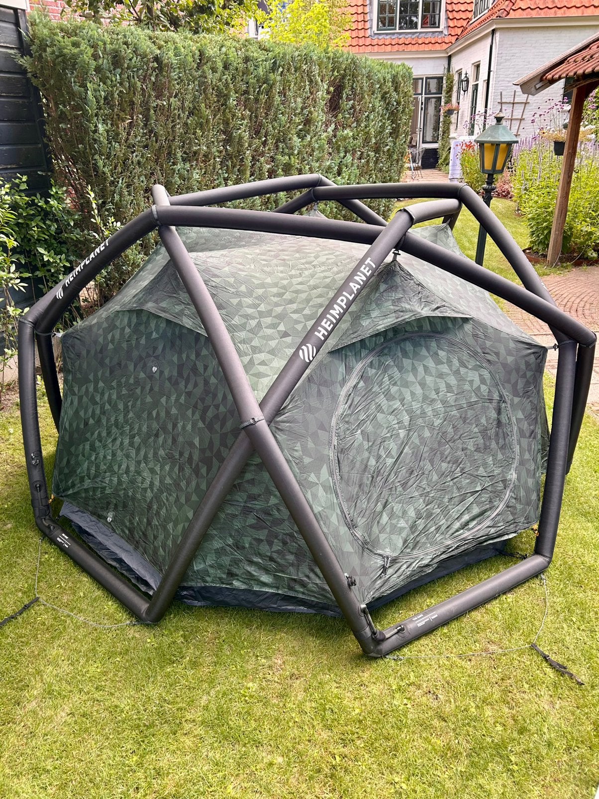 Tent Heimplanet The Cave Cairo Camo + Complete Set kamperen, Ophalen, Zo goed als nieuw