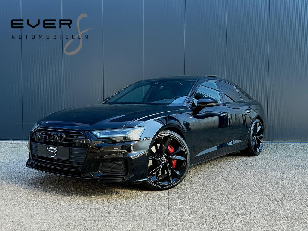 Audi A6 Limousine TFSI e, 300PK, Quattro, S/Sport edition, A, Auto's, Audi, Automaat, Gebruikt, 4 cilinders, Zwart