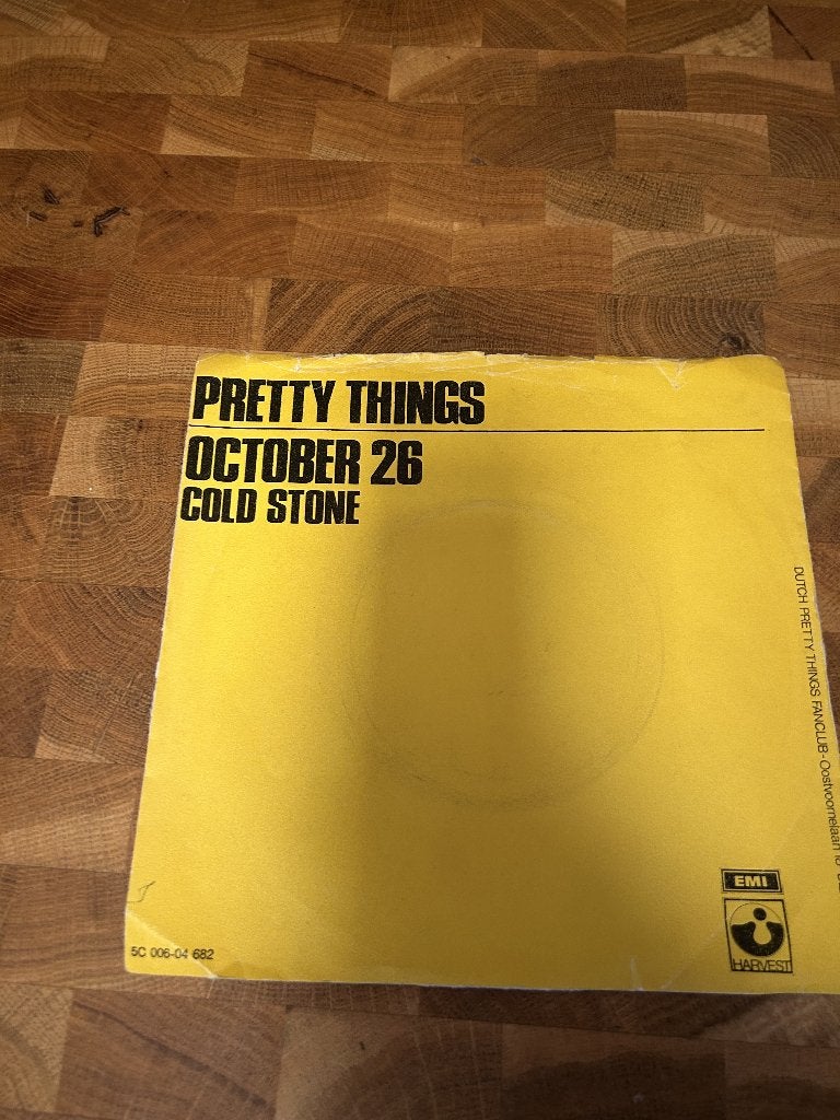 Pretty Things October 26 single, Cd's en Dvd's, Vinyl Singles, Ophalen of Verzenden, Gebruikt, Pop