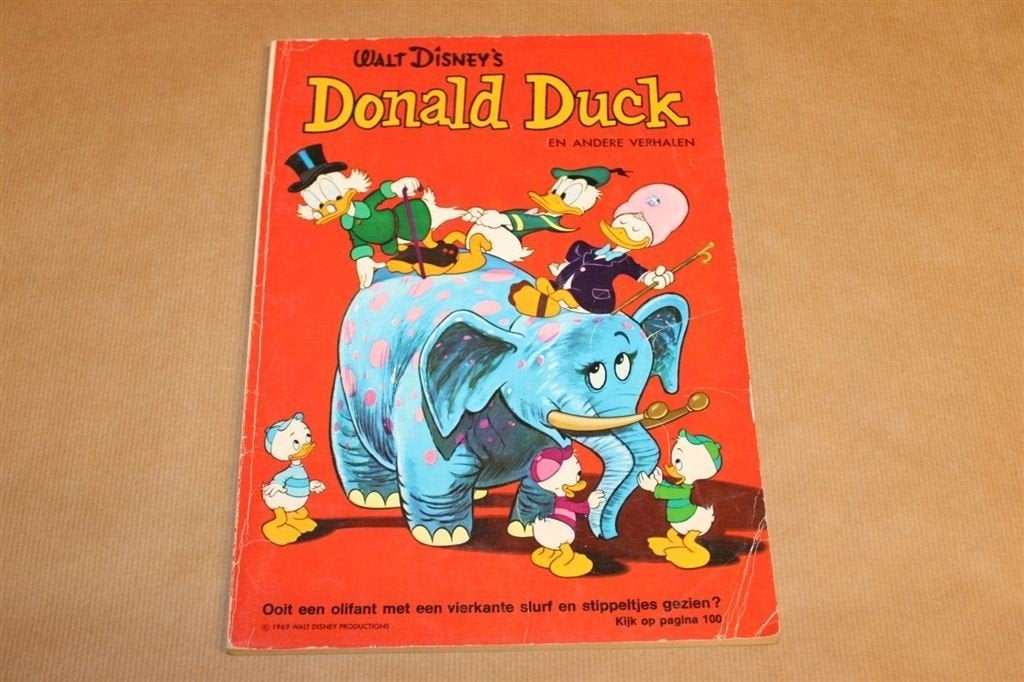 Donald Duck en andere verhalen - 1969 !!, Boeken, Eén stripboek, Ophalen of Verzenden, Zo goed als nieuw