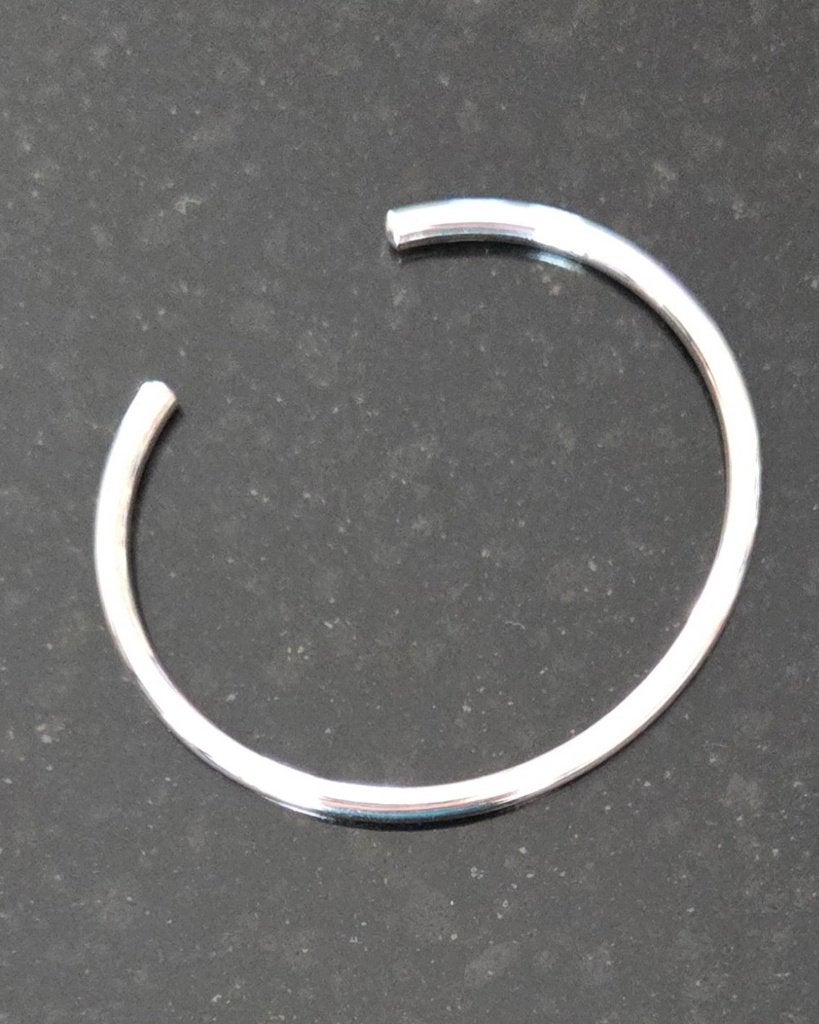 Trollbead zilveren bangle TAGBA-00005, Sieraden, Tassen en Uiterlijk, Armbanden, Ophalen of Verzenden, Zo goed als nieuw, Zilver