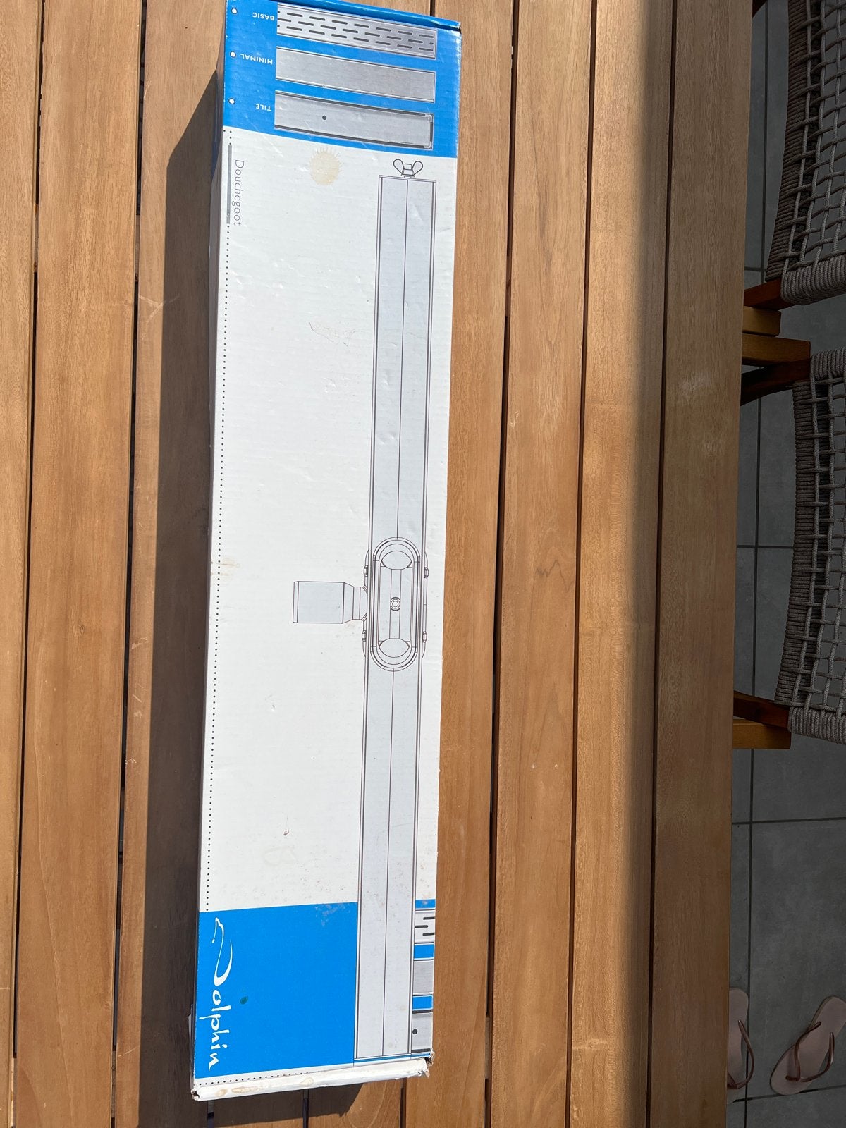 Nieuwe Douchegoot - Douche afvoer, Doe-het-zelf en Verbouw, Sanitair, Ophalen, Nieuw, Rvs, Douche