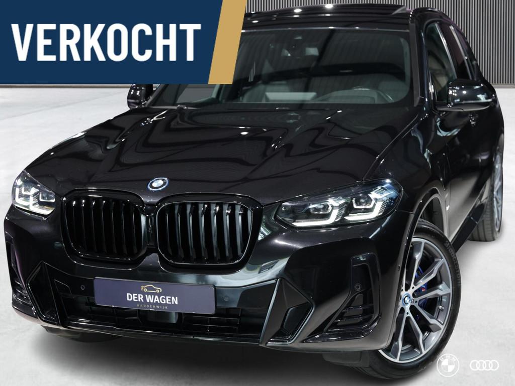 BMW X3 xDr30e M SPORT / M STOEL / PANODAK / MEMORY / HARMANK, Auto's, BMW, Automaat, 1998 cc, Automatische klimaatregeling, Zwart