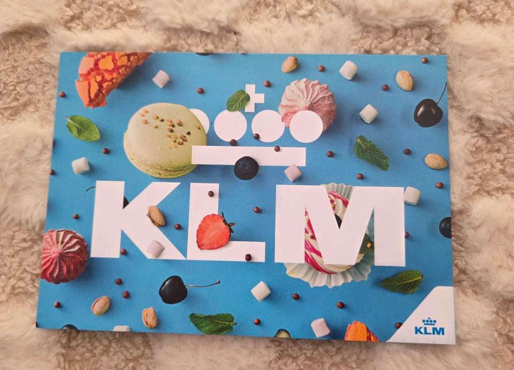 On-board maaltijd- en snackservice van KLM, Verzenden, 1980 tot heden, Ongelopen, Overige thema's