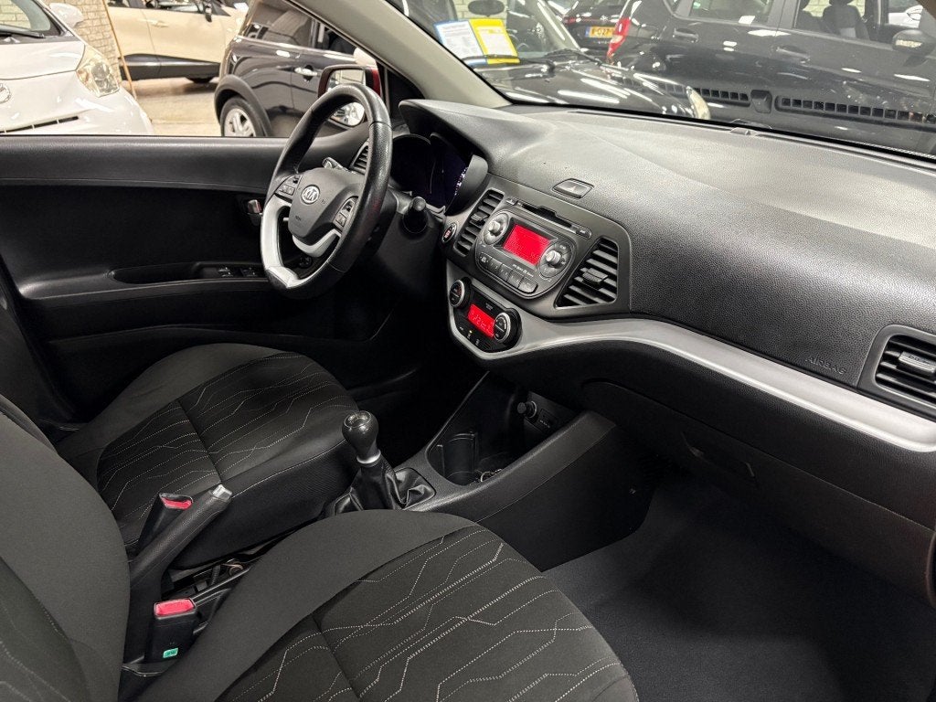 Kia PICANTO 1.0 CVVT Comf Pack Keyless Airco 5 pers ECC Elek, Voorwielaandrijving, Euro 5, Gebruikt, Huisgarantie