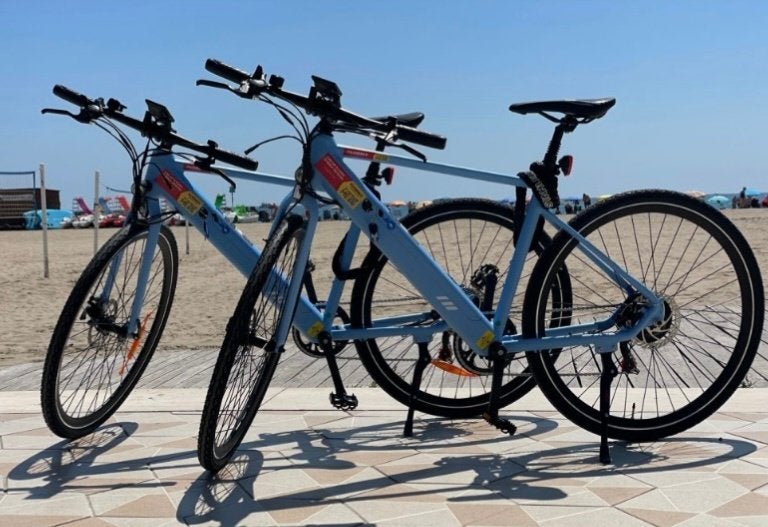 elektrische fiets Hitway BK 19, Zo goed als nieuw, 59 cm of meer, 50 km per accu of meer, Ophalen