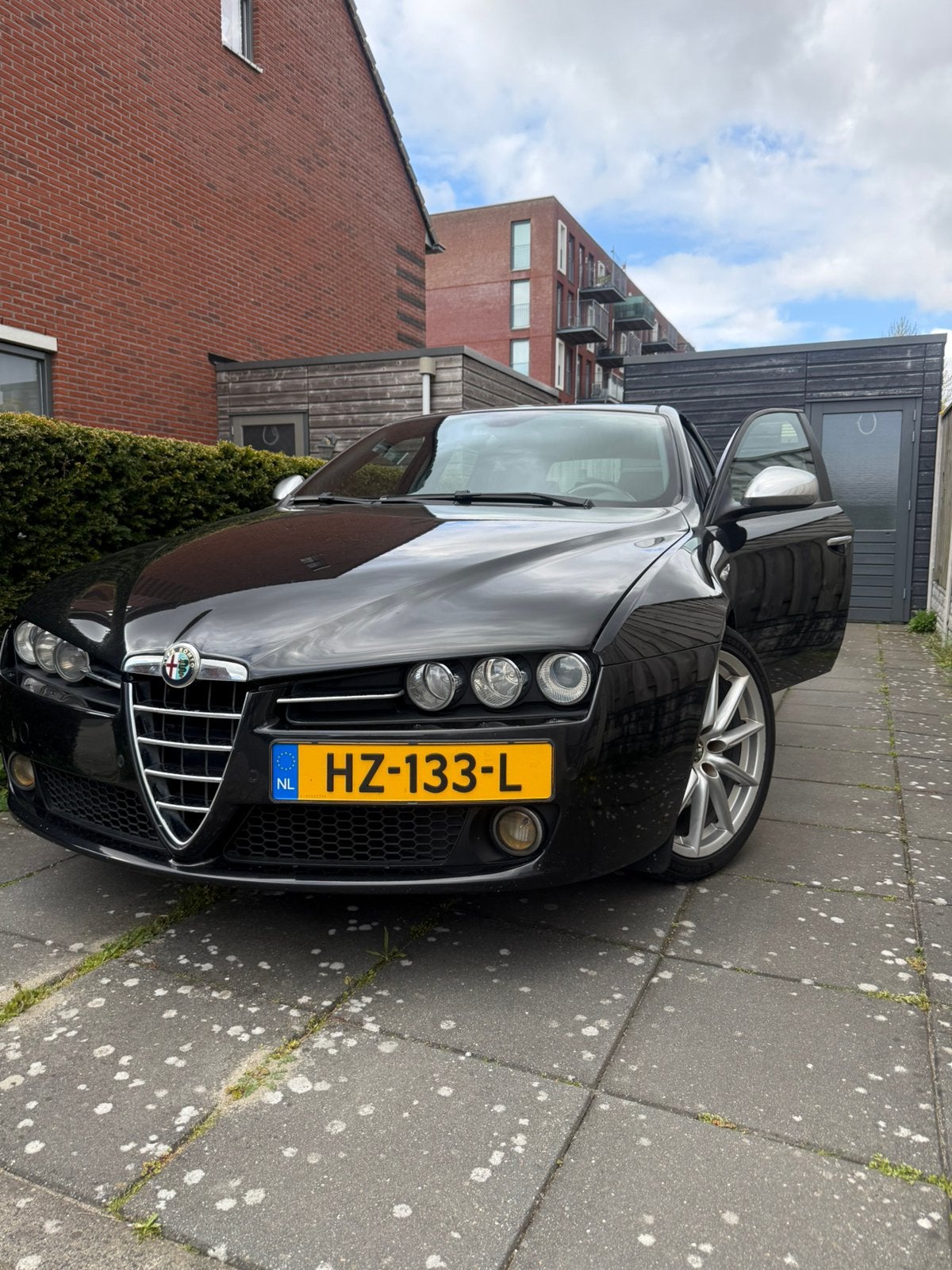 Alfa Romeo 159 2.2 JTS SW 2008 Zwart, Auto's, Alfa Romeo, Particulier, ABS, Airbags, Airconditioning, Alarm, Automatische klimaatregeling