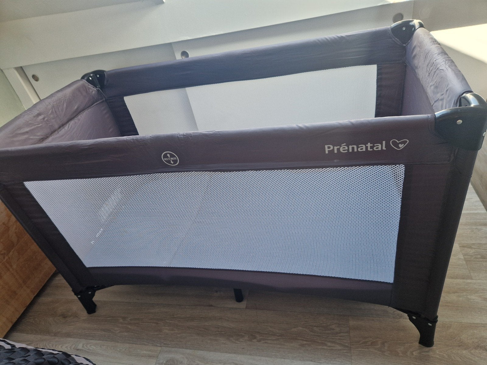 Prénatal Camping/Reisbedje met matras en draagtas, Kinderen en Baby's, Babywiegjes en Ledikanten, Ophalen, Gebruikt, Reisbedje