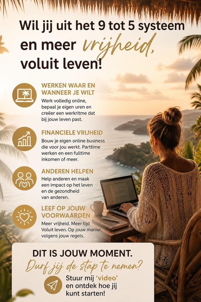 Online business, Vacatures, Vacatures | Netwerk Marketing, Variabele uren, Overige niveaus, Starter, Overige vormen