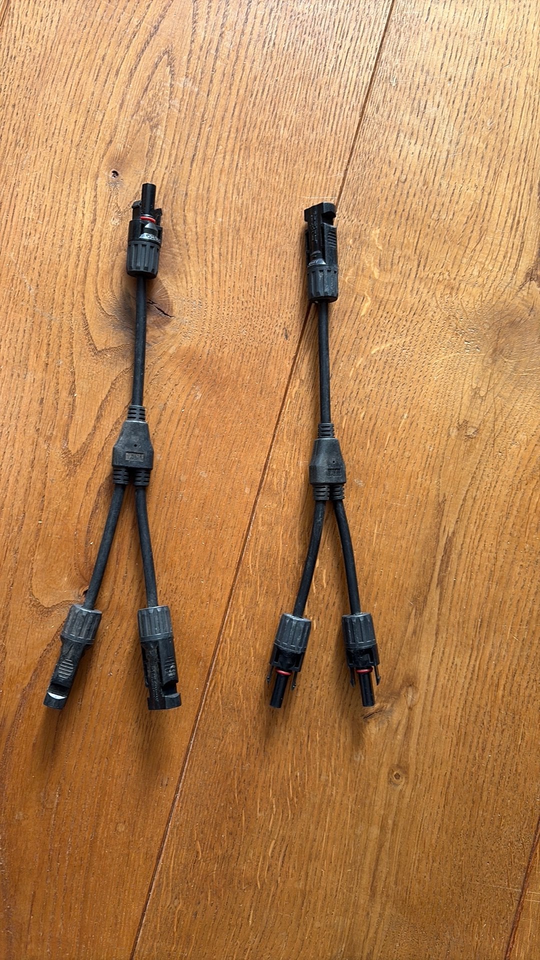2 keer zonnepaneel splitter kabel. Parallel, Ophalen of Verzenden, Zo goed als nieuw
