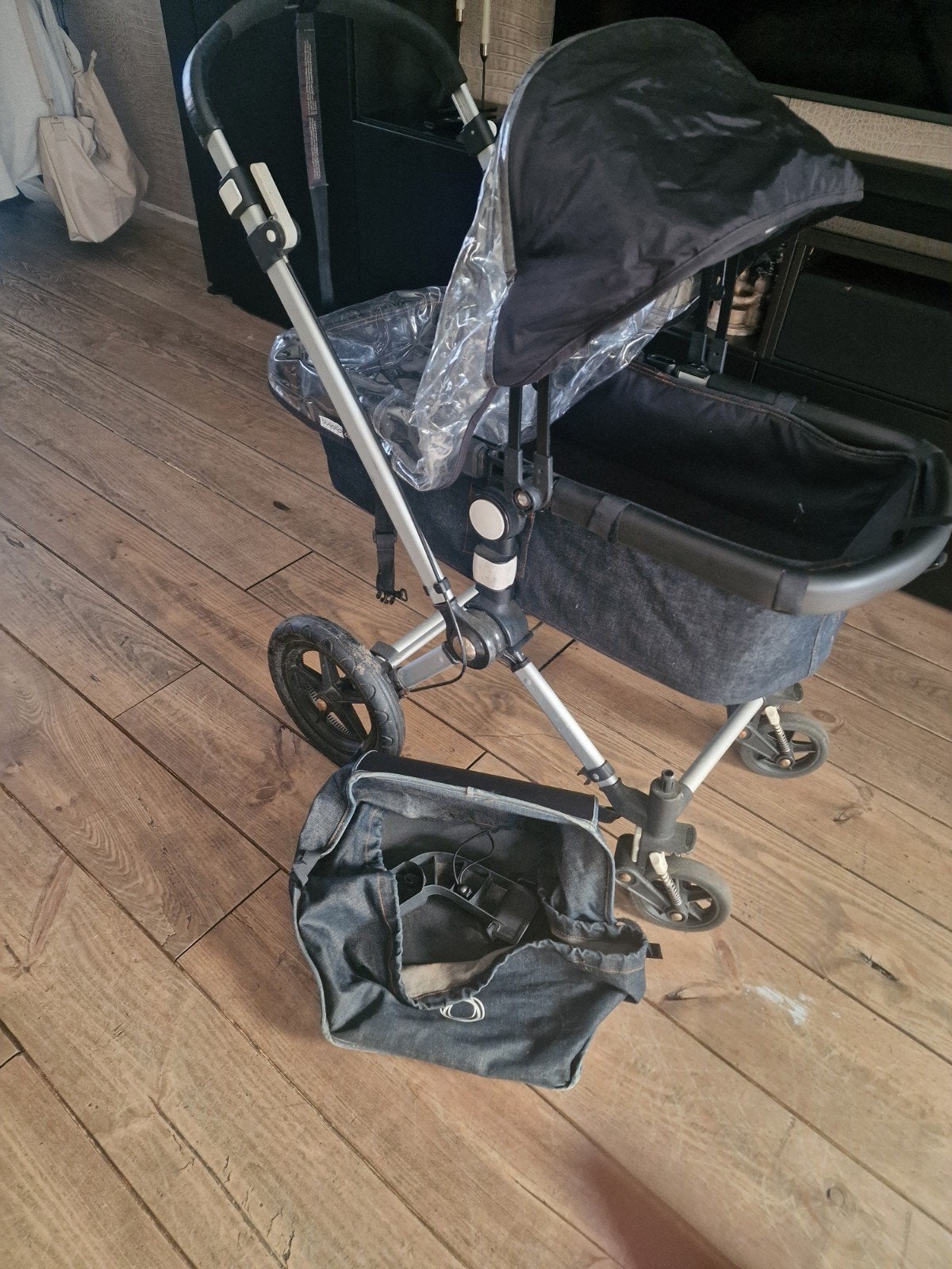 Bugaboo cameleon denim te koop aangeboden., Kinderen en Baby's, Kinderwagens en Combinaties, Kinderwagen, Gebruikt, Bugaboo, Ophalen of Verzenden