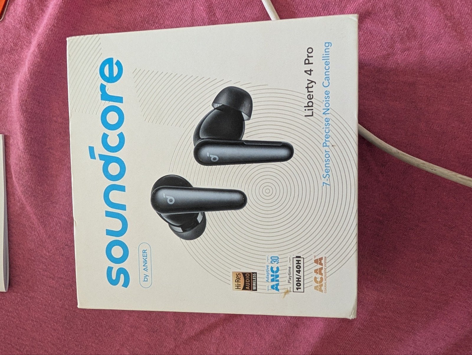 Soundcore Liberty 4 Pro NC In-ear oortjes, Overige merken, In-ear, Ophalen of Verzenden, Zo goed als nieuw