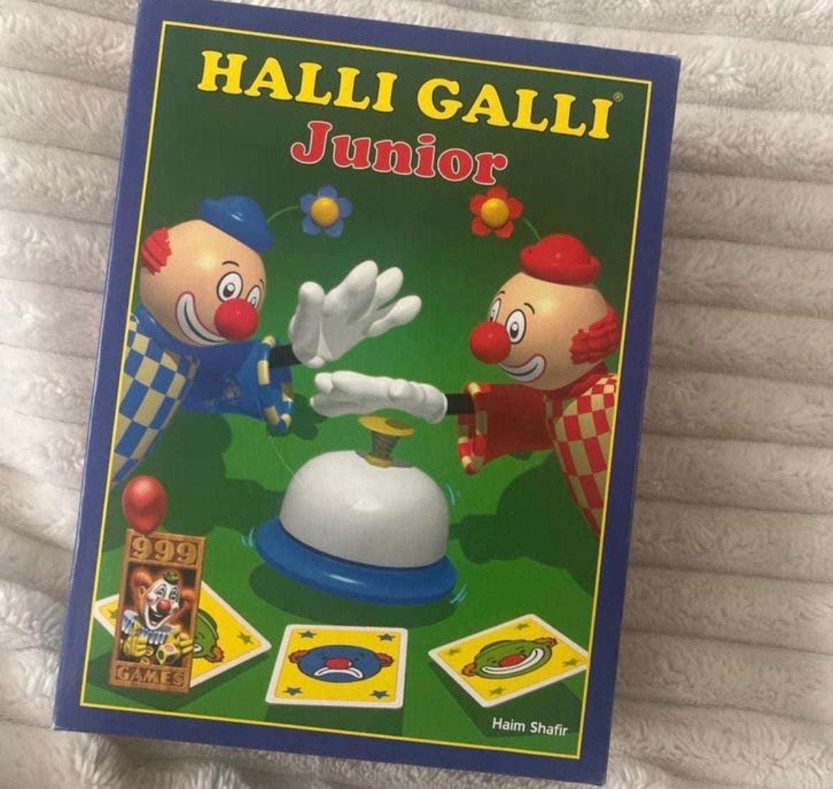 Halli Galli Junior: Vrolijk en snel kaartspel voor kids!, Drie of vier spelers, Ophalen of Verzenden, Zo goed als nieuw
