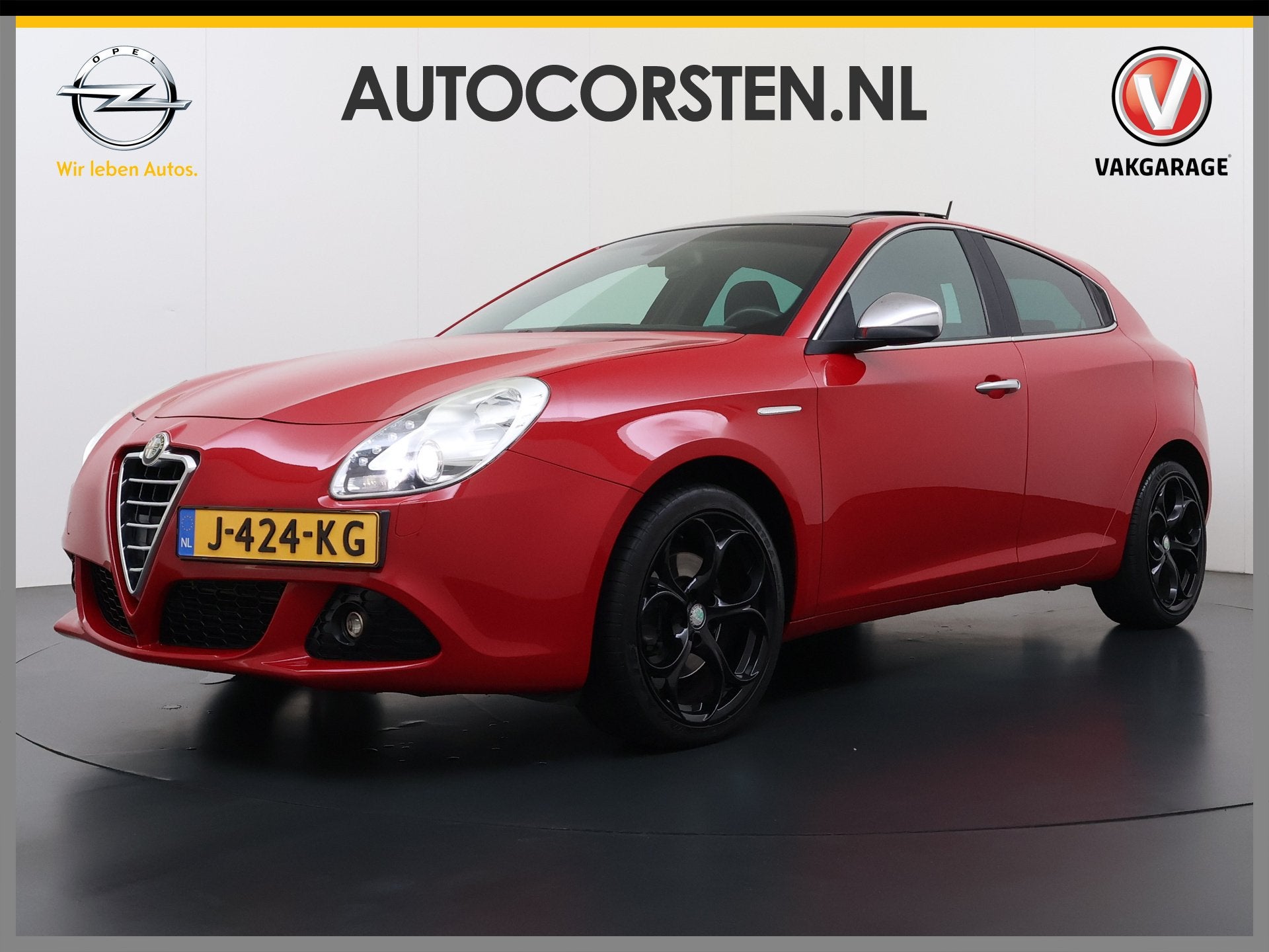 Alfa Romeo Giulietta 1.4T 170PK Automaat Panoramadak Stoelve, Auto's, Euro 5, Stof, Zwart, 4 cilinders