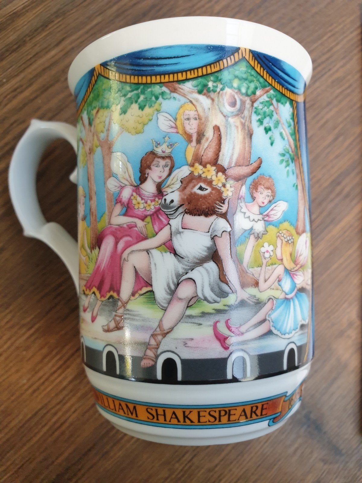 Sadler Staffordshire Mok 'A Midsummer Night's Dream', Ophalen of Verzenden