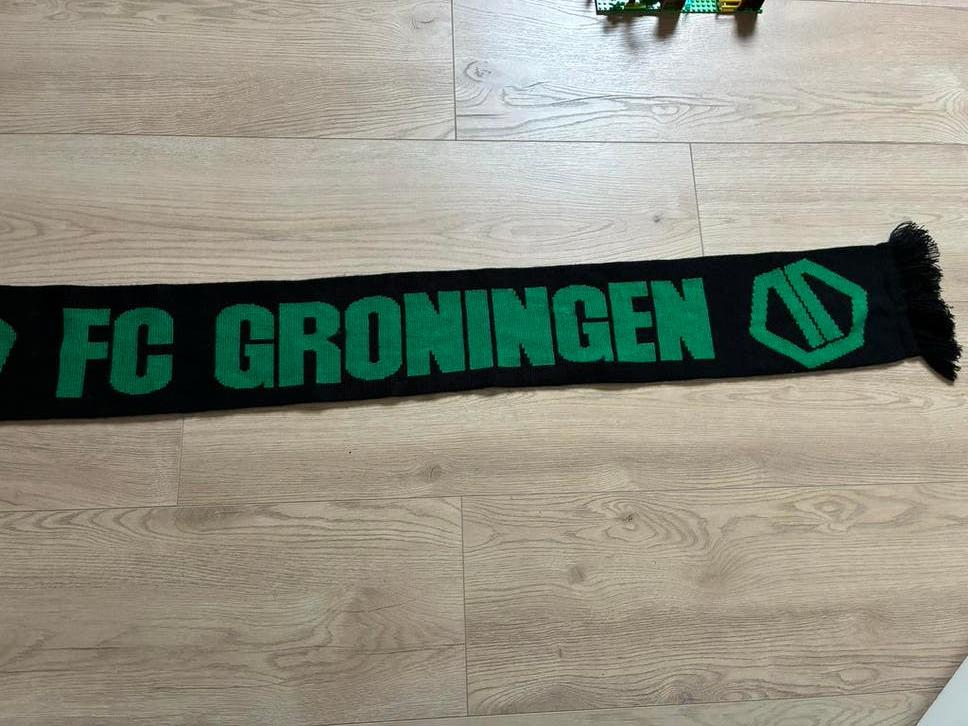 Sjaal fc Groningen, Ophalen of Verzenden, Gedragen, Overige maten, Sjaal