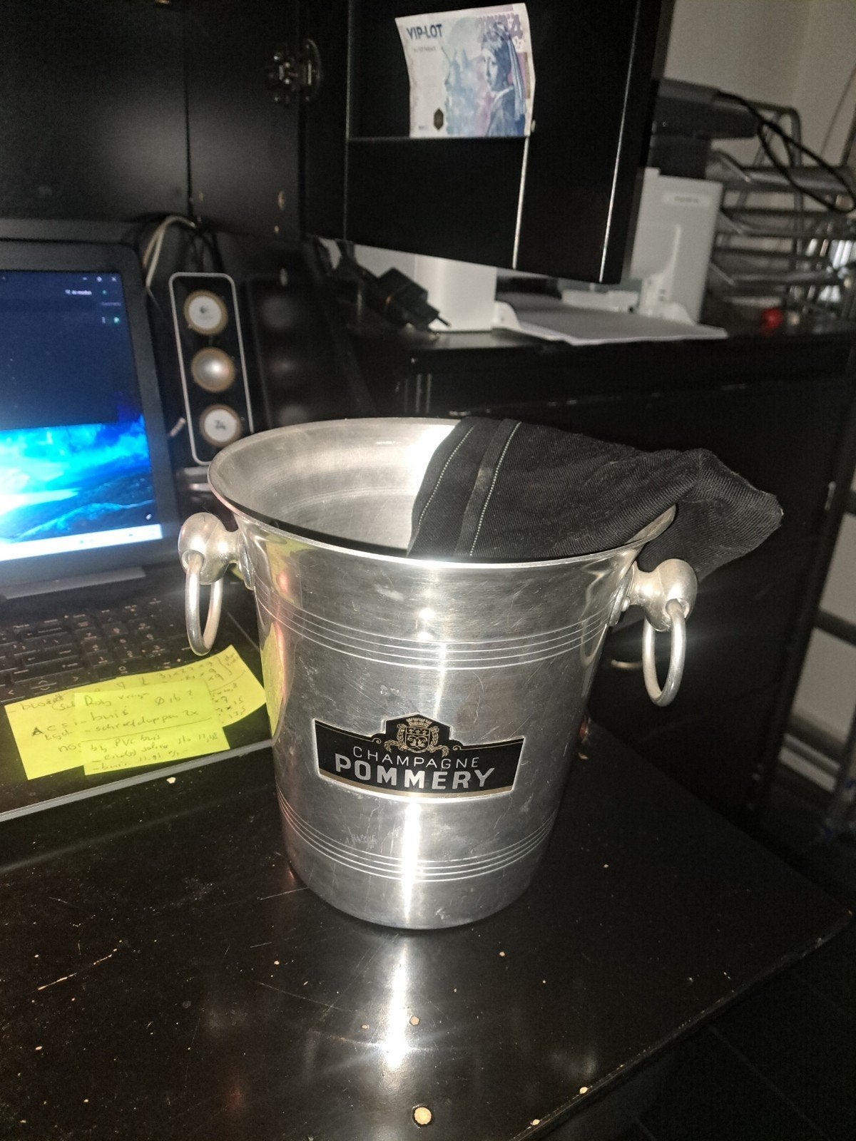 ijsemmer pommery, Ophalen of Verzenden, Zo goed als nieuw, Frankrijk, Champagne