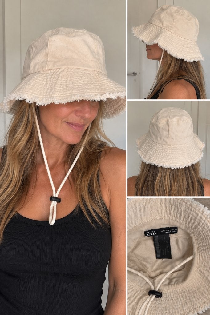 Zara maat S hoed pet hoedje petje beige, Verzenden, Gedragen, One size fits all, Hoed