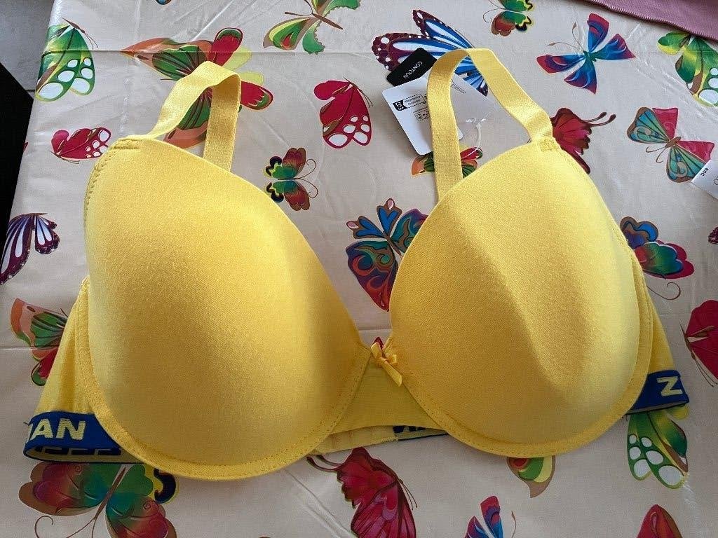 Nieuwe Gele ' Zeeman ' Bh - Maat 95D, Ophalen of Verzenden, Geel, BH
