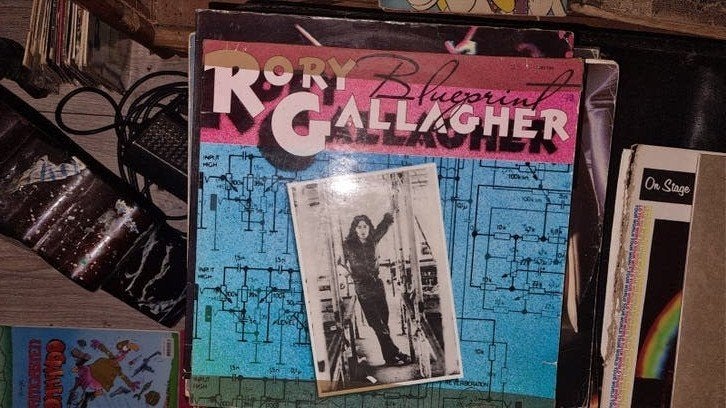Rory Gallagher - Calling Card LP (1976), Cd's en Dvd's, Vinyl | Rock, Ophalen of Verzenden, Gebruikt, 12 inch, LP