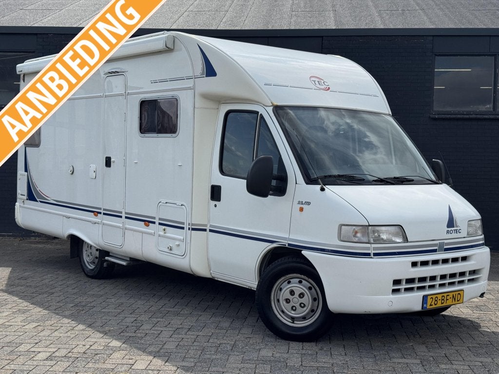 TEC Rotec 2800 JTD INRUILKOOPJE SCHERPE PRIJS STUNTPRIJS, Standaard zit, T.E.C., Fiat, Bedrijf
