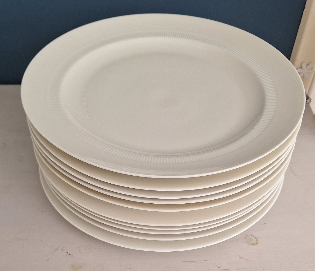 Grote porseleinen borden van Scherzer Bavaria, Huis en Inrichting, Keuken | Servies, Ophalen, Overige merken, Vintage, Zo goed als nieuw