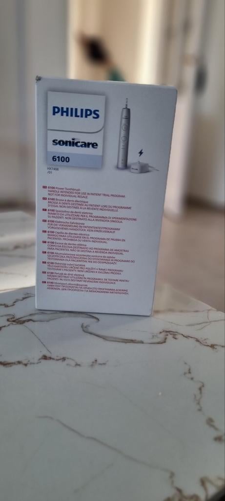 Philips Sonicare 6100 elektrische tandenborstel, Ophalen of Verzenden, Nieuw, Mondverzorging