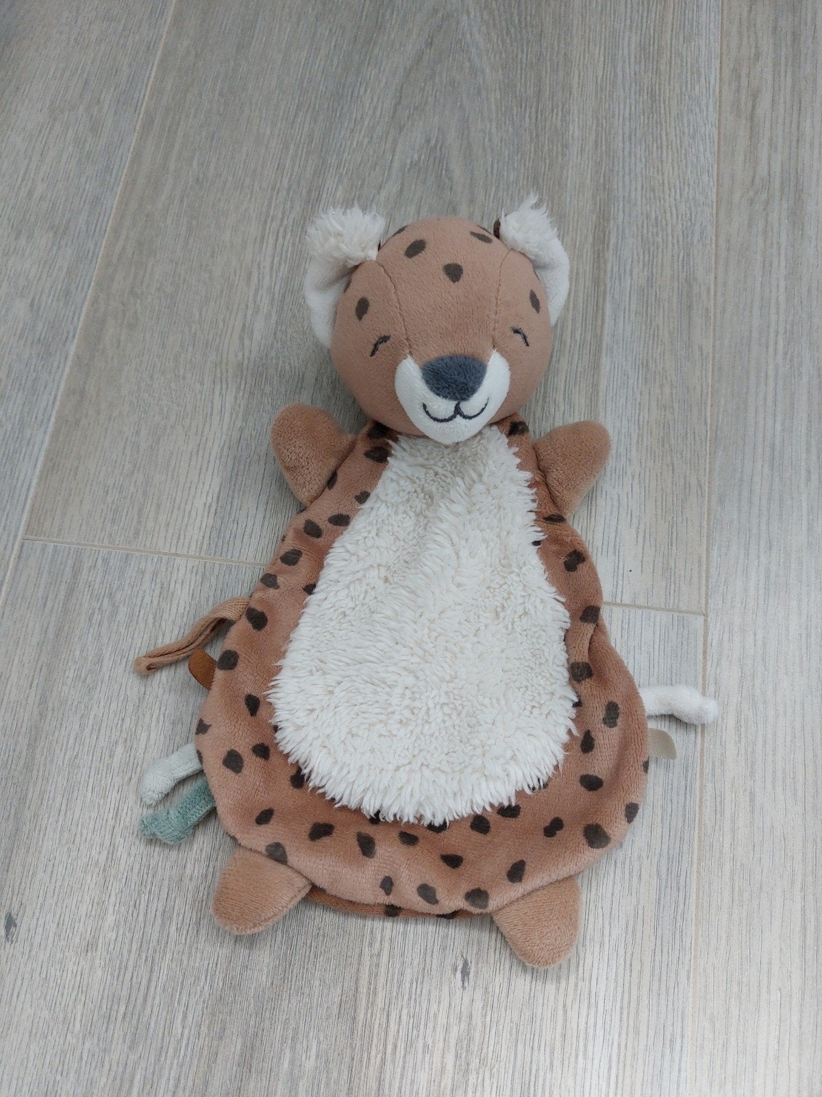 Knuffel knuffeldoekje prenatal savanne tijger panter K9814, Ophalen of Verzenden, Zo goed als nieuw, Overige typen