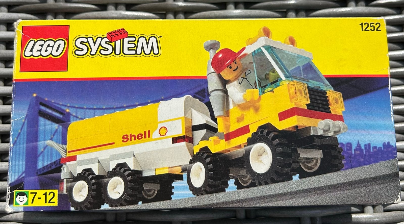 Lego System Shell Tankwagen (set 1252), Ophalen, Gebruikt, Overige thema's, Lego