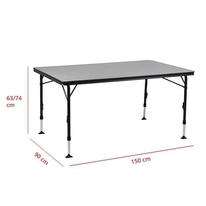 Crespo campingtafel - AP 274 150x90cm, Ophalen, Zo goed als nieuw, Campingtafel