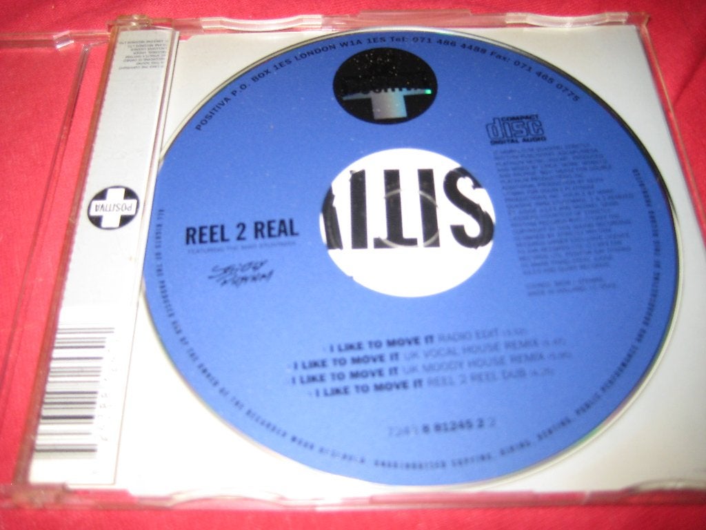 Reel II Real: Like to move it, 1 single, Ophalen of Verzenden, Zo goed als nieuw, Pop