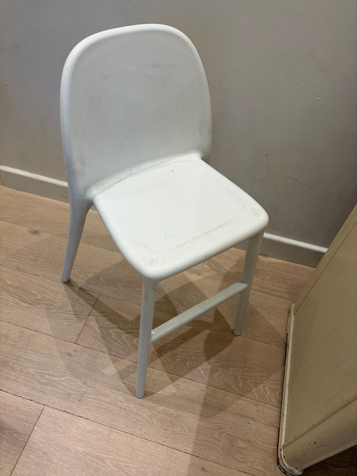 2x IKEA Urban kinderstoel wit, Ophalen, Gebruikt, Overige typen